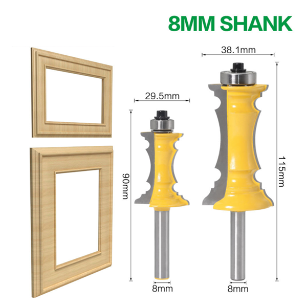 Frame Molding Router Bits