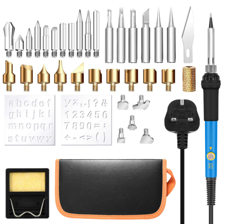 (LAST DAY PROMOTIONS- Save 50% OFF)Wood Burning Pyrography Kit 37pcs
