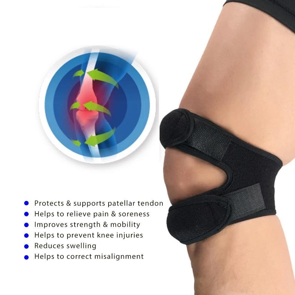 🔥Hot Sale-50% OFF🔥Knee Pain Relief & Patella Stabilizer Brace (1 Pair)