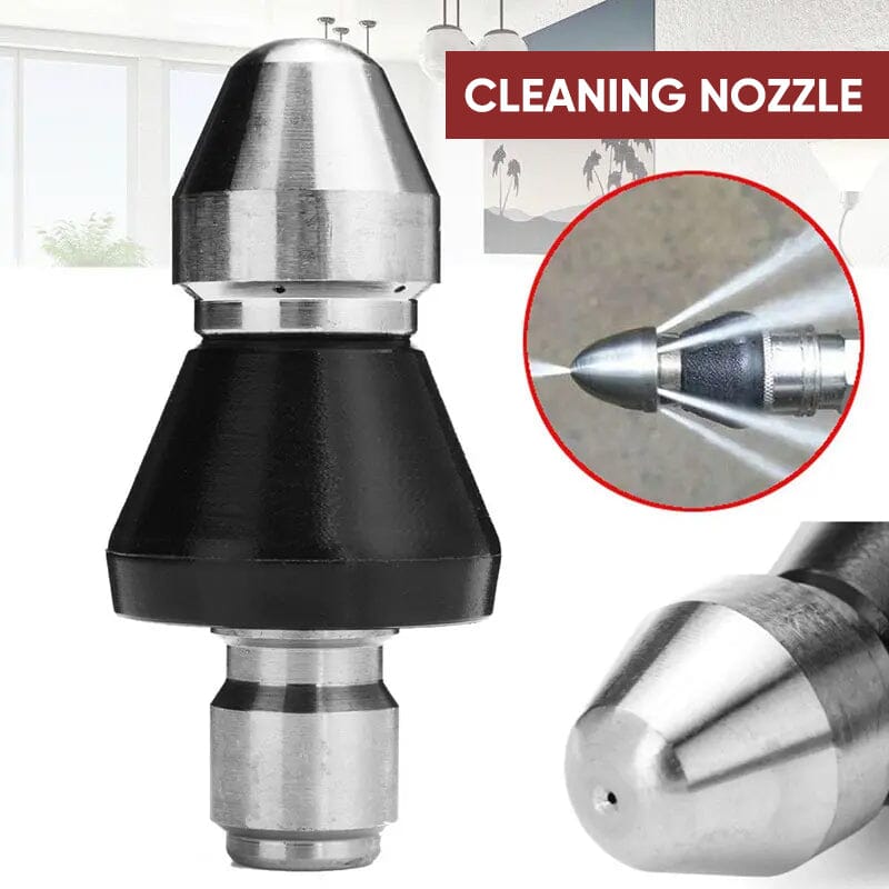 ✨HOT SALE✨Sewer Cleaning Tool High-pressure Nozzle