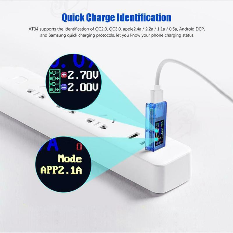USB Tester Current Voltage Meter Detector