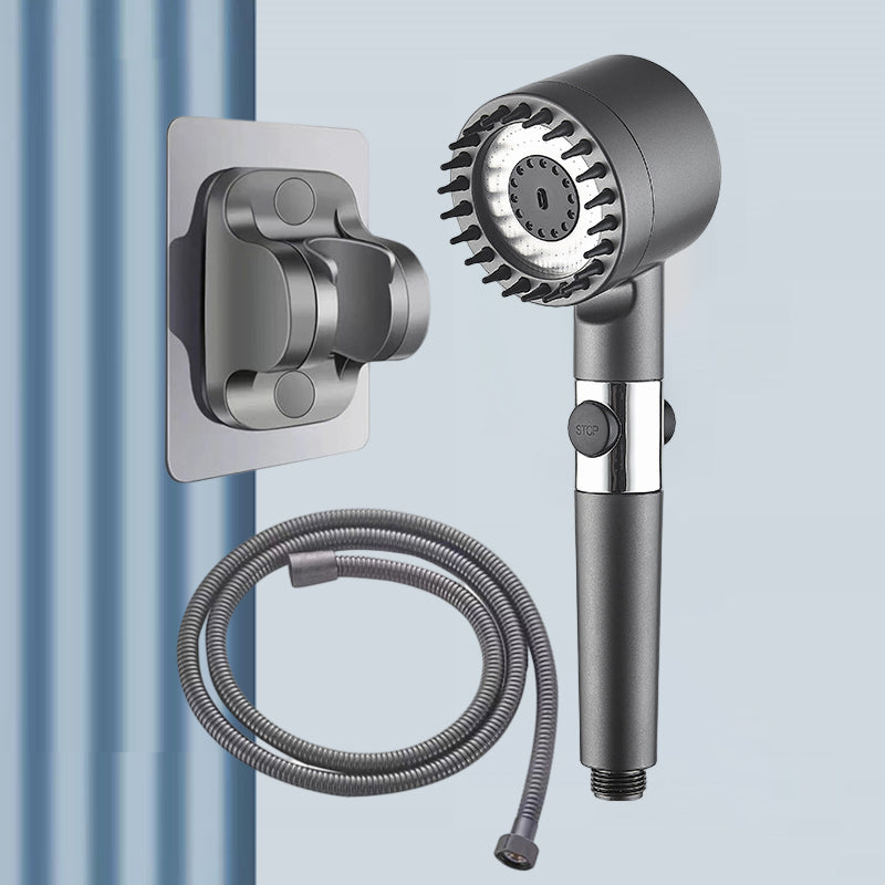 Multifunctional one-button adjustment shower head