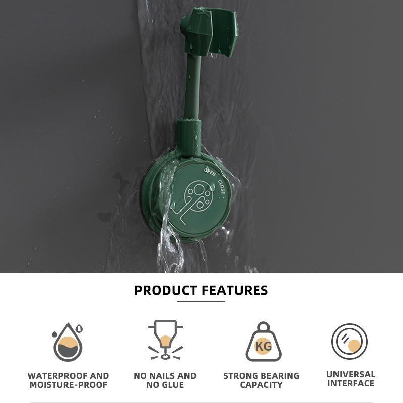 360° PUNCH-FREE SHOWER HOLDER