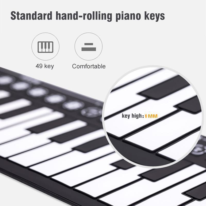 🎁CHRISTMAS SALE-50% OFF🎁Roll-Up Digital Piano