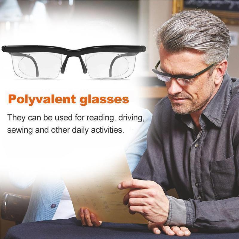 Diopter reading glasses Adjustable focus reading glasses