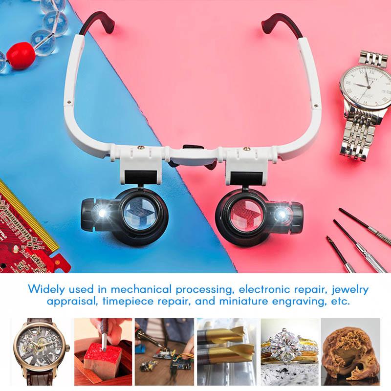 🎅2021 New limited time offer🎄LED Glasses Magnifier 8x 15x 23x