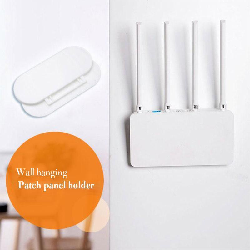 Power Strip Holder - Punch-Free Wall Hanging Patch Panel Holder