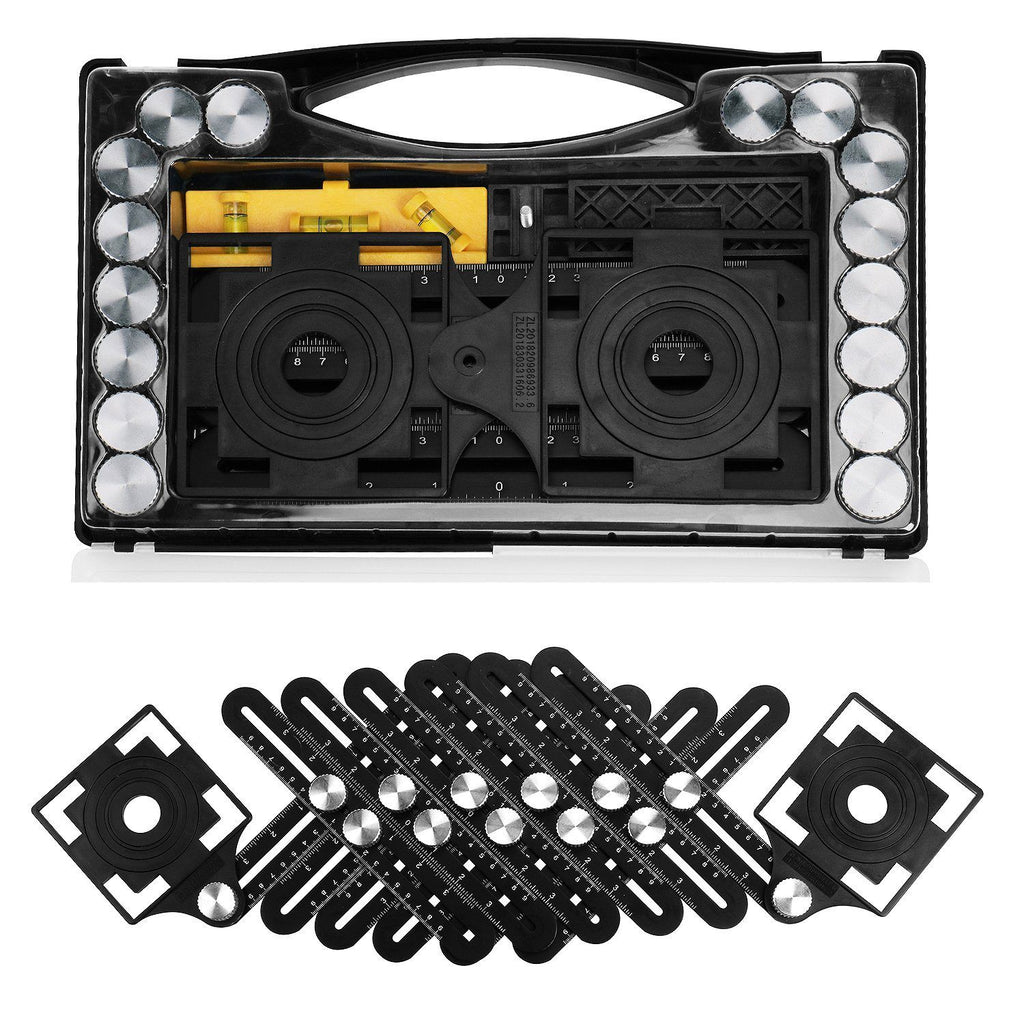 Six/Twelve-Sided Aluminum Alloy Angle Measuring Tool