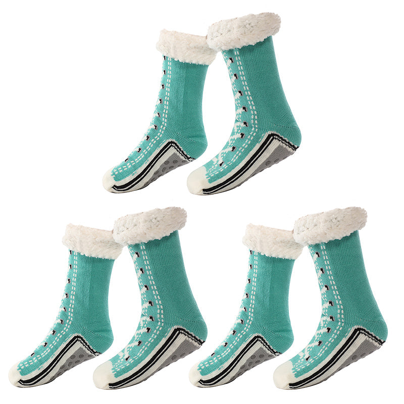 Ultra-thick Cashmere Slipper Home Socks