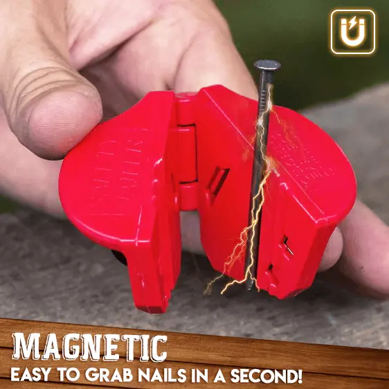 Magnetic Safety Nail Holder