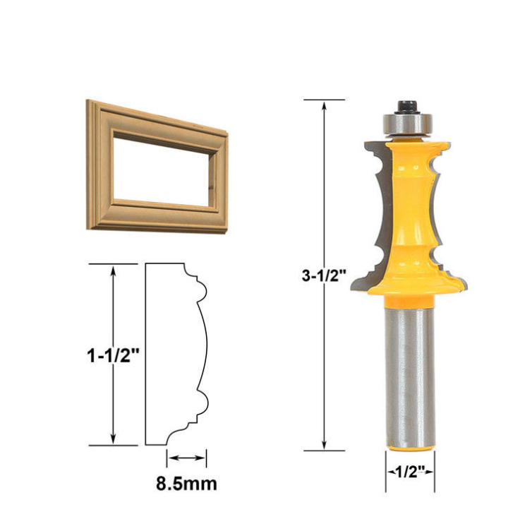 Frame Molding Router Bits