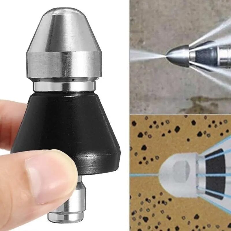 ✨HOT SALE✨Sewer Cleaning Tool High-pressure Nozzle