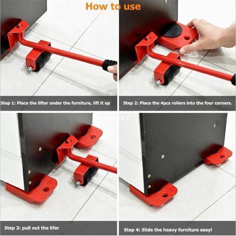 Easy Furniture Lifter Mover Tool Set