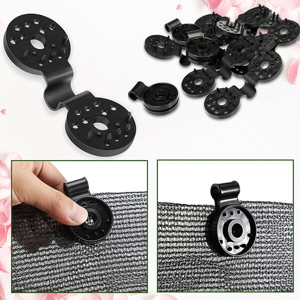 Shade Cloth Plastic Clips, Sunshade Netting Clips For Greenhouse Outdoor Garden