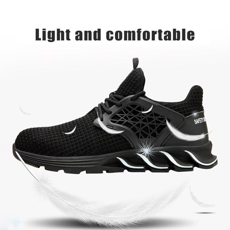Unisex Comfy Steel Toe Safety Shoes