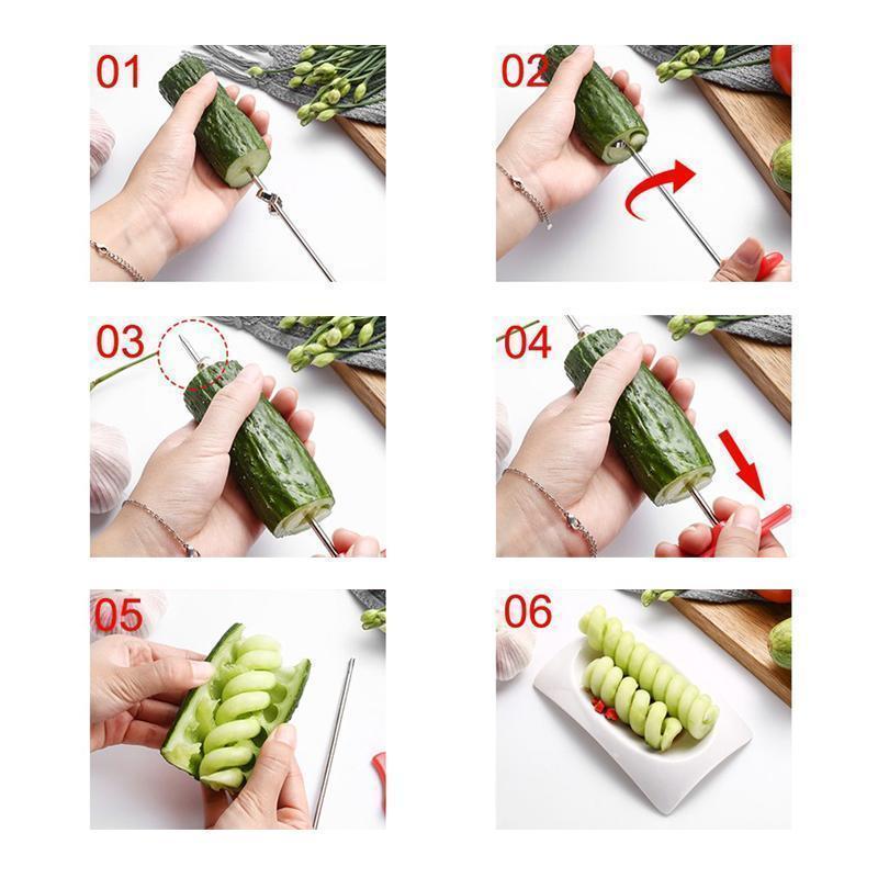Fruit Spiral Knife