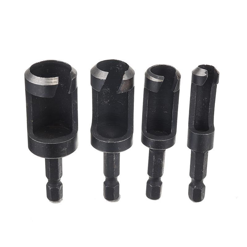 Wood Plug Drill Set(4pcs)