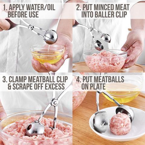 🔥Black Friday 50% OFF🔥Stainless Steel Meatball Maker