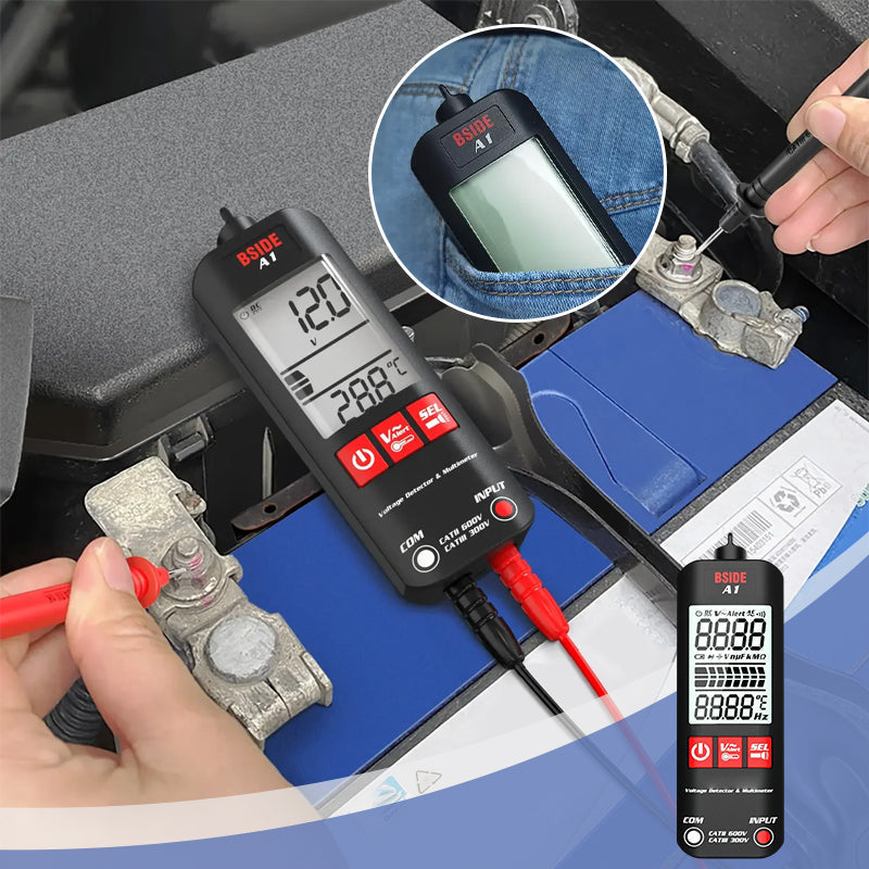 🔥New Year Sale - 50% Off🔥A1 Fully Automatic Anti-Burn Intelligent Digital Multimeter
