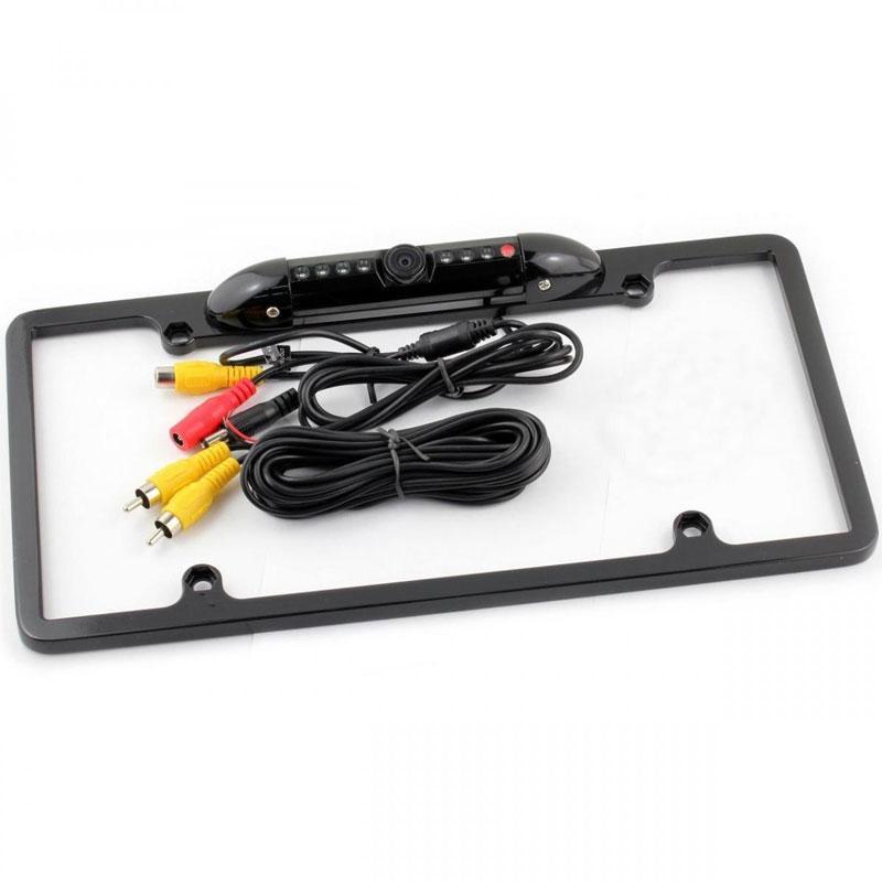 License Plate IR Car Rear View Backup Camera