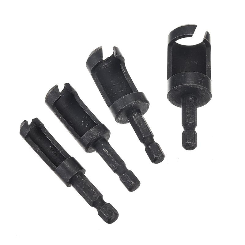 Wood Plug Drill Set(4pcs)