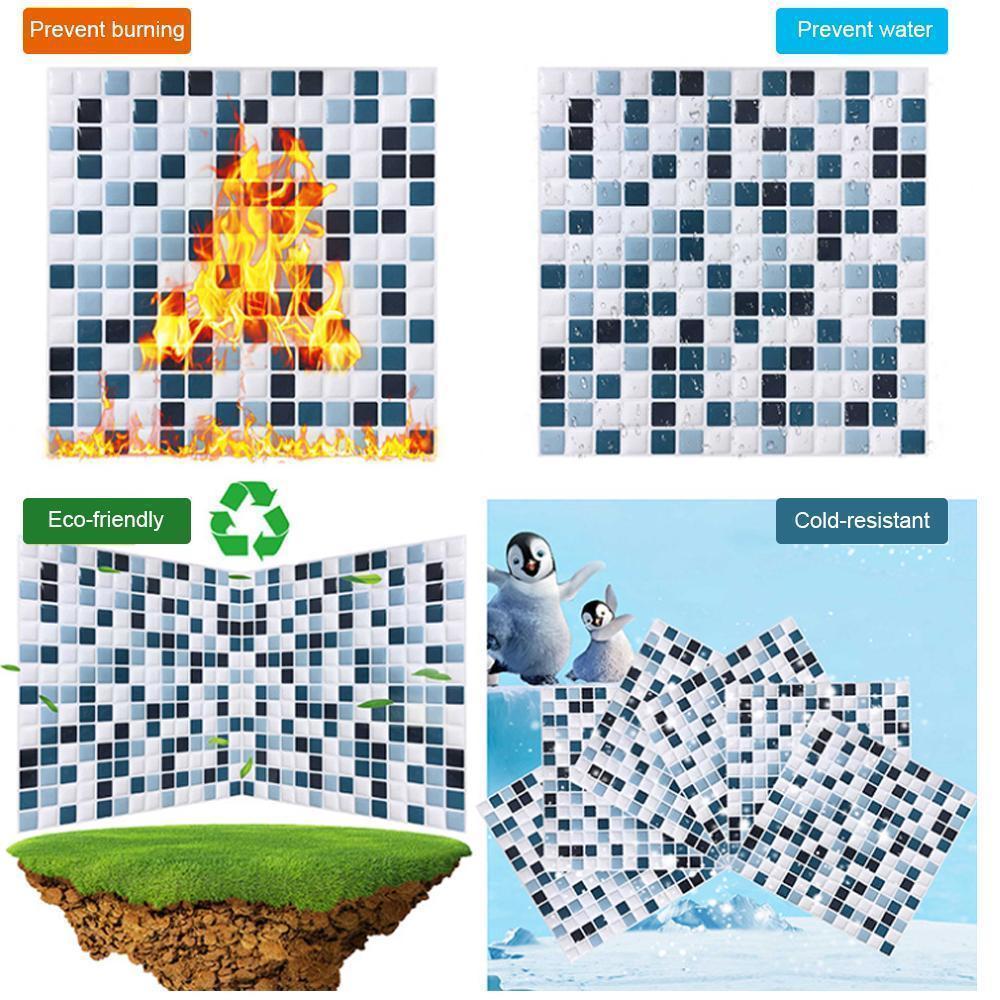 (🔥New Year Promotion) 3D Mosaic Tile Self-adhesive Stickers