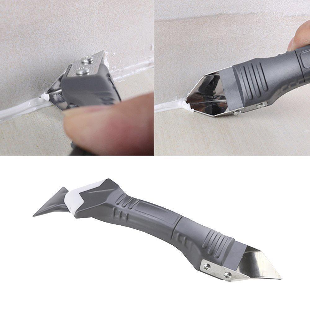 3 IN 1 SILICONE CAULKING TOOLS（STAINLESS STEELHEAD）
