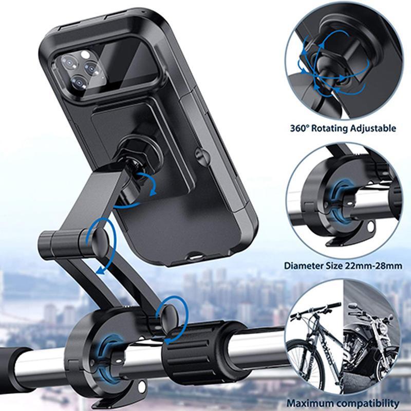 📱✨Waterproof Bicycle & Motorcycle Phone Holder
