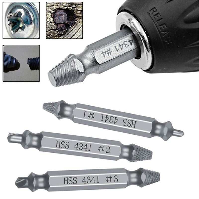 Domom® Damaged Screw Extractor (Set of 4)