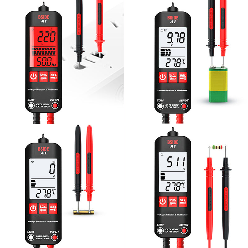 🔥New Year Sale - 50% Off🔥A1 Fully Automatic Anti-Burn Intelligent Digital Multimeter