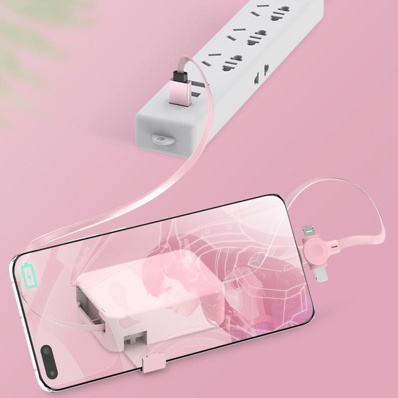🎉CHRISTMAS SALE-50% O🎉4-in-1 Data Cable Phone Stand