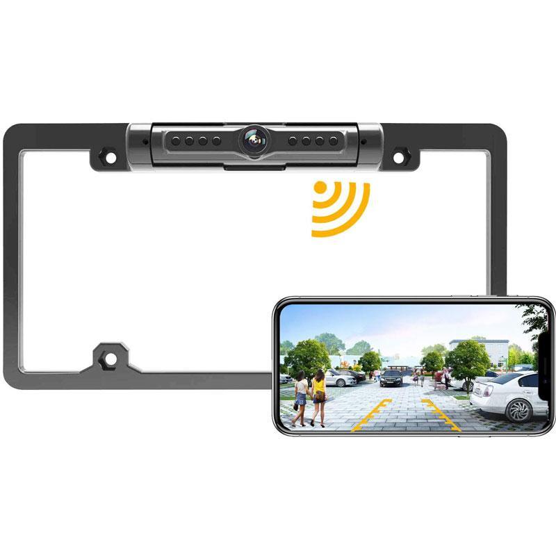 License Plate IR Car Rear View Backup Camera