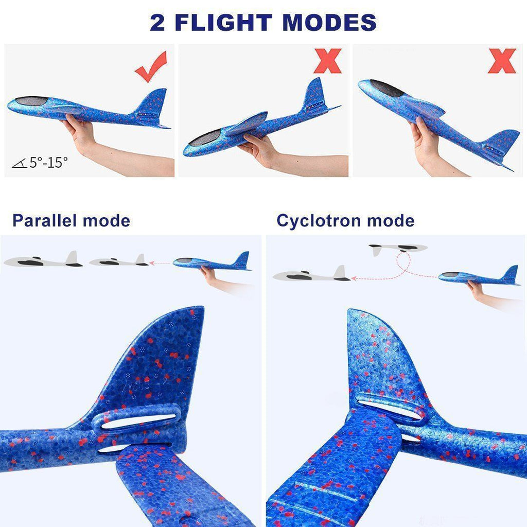 🔥Hot Sale🔥Foam Plastic Flying Glider Airplane(2PCS)