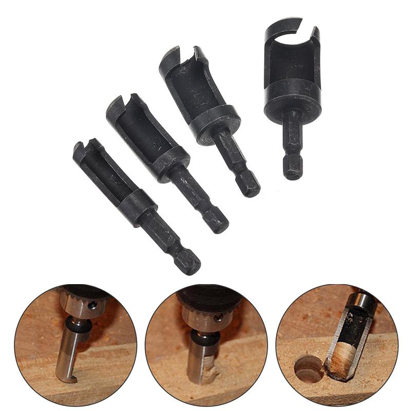 Wood Plug Drill Set(4pcs)