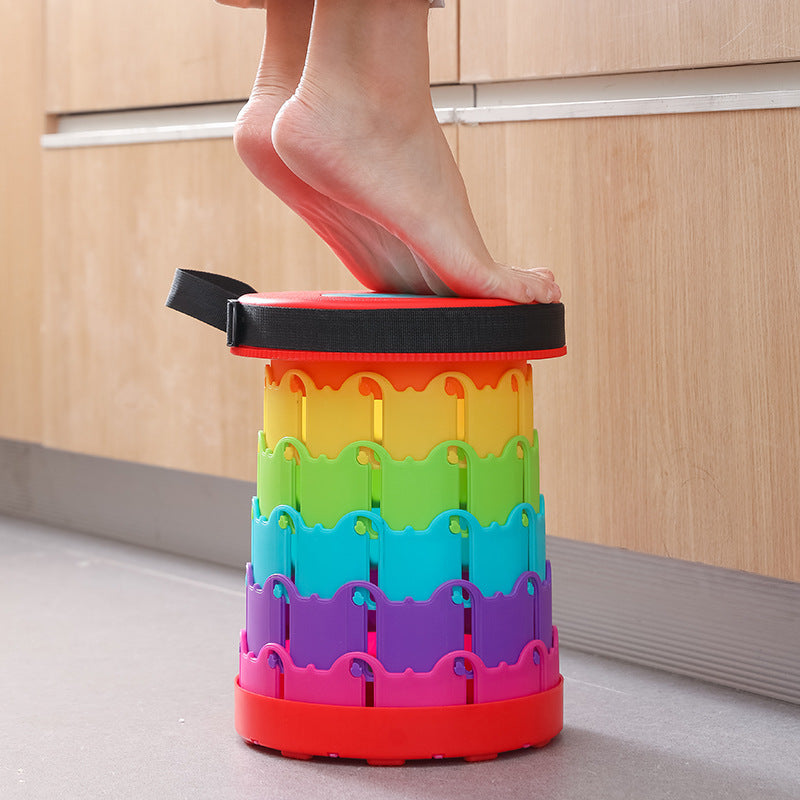 2023 Upgraded Retractable Folding Stool