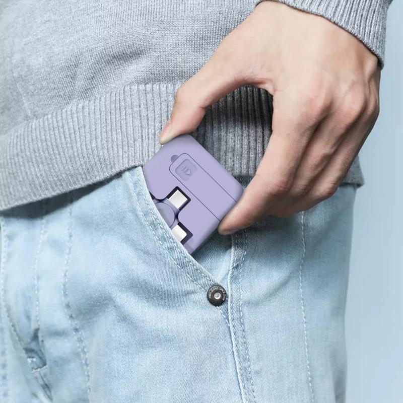 🎉CHRISTMAS SALE-50% O🎉4-in-1 Data Cable Phone Stand
