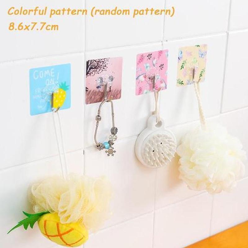 【HOT SALE】Seamless Adhesive Hook ( 10/20/30 Pcs)