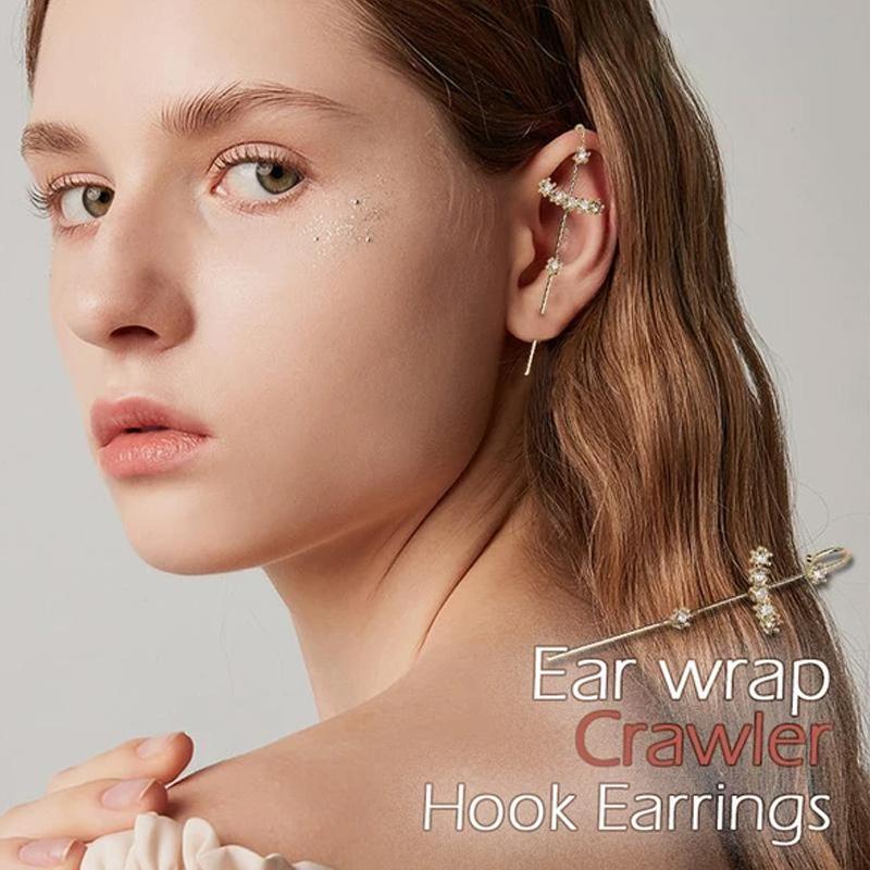 ✨Special offer✨ Ear Wrap Crawler Hook Earrings（New Arrival）