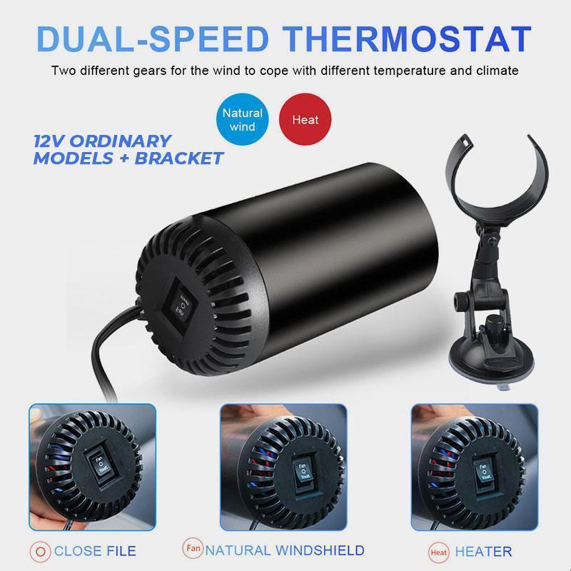 🎁CHRISTMAS SALE-50% OFF🎁Fast Heating Cup Shape Car Warm Air Blower