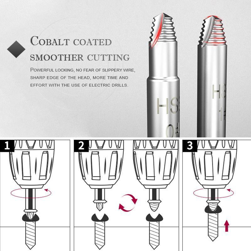 🔥50% Off🔥Screw Extractor(4 Pcs/5pcs/6pcs)