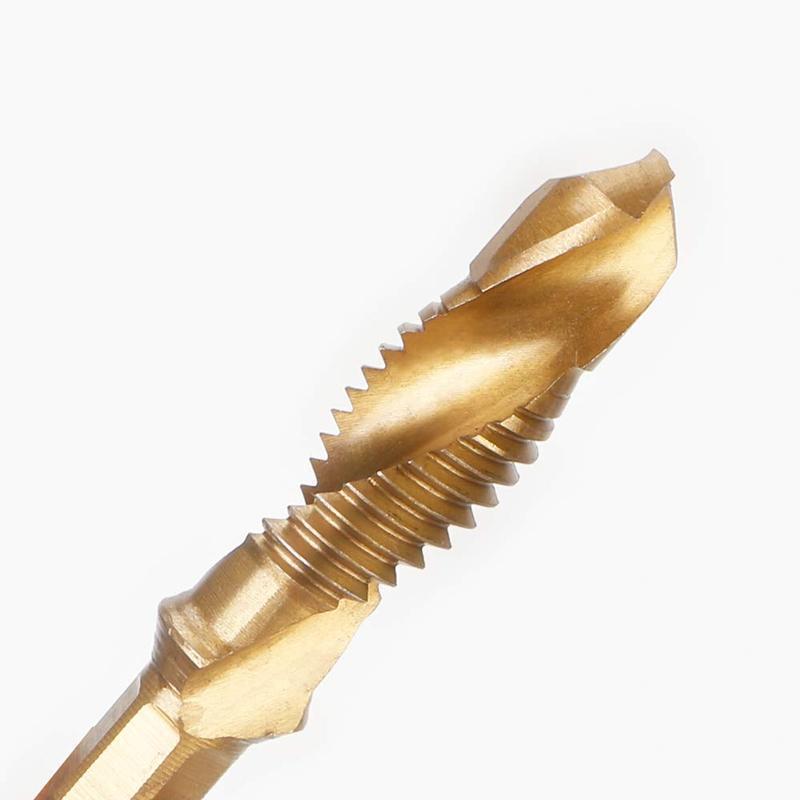 (🔥ON SALE AT 50%OFF)6 Piece Metric Thread Tap Drill Bits Set