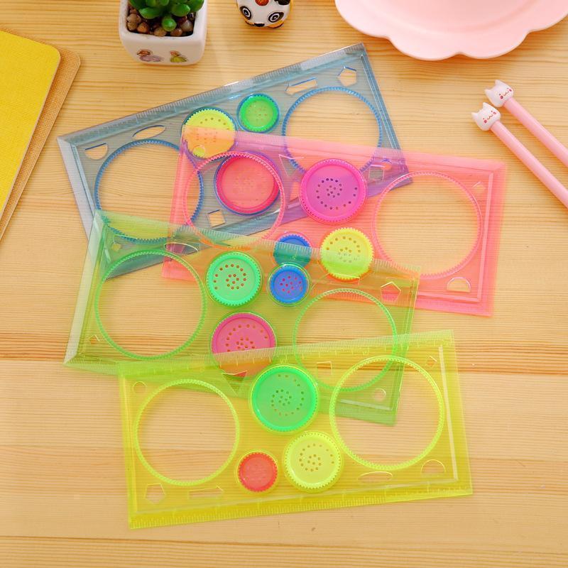 Spirograph Drawing Ruler Set