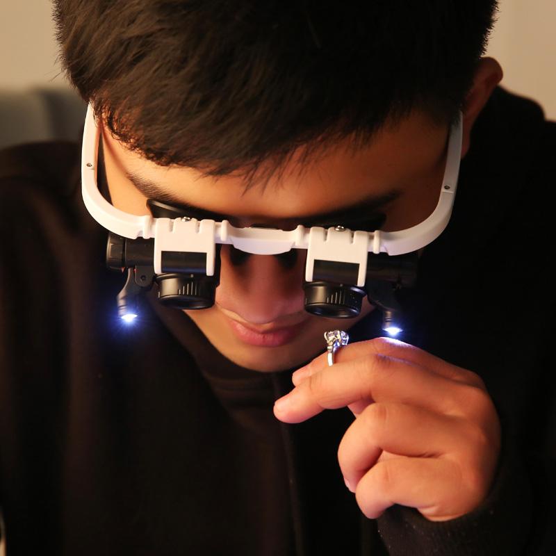 🎅2021 New limited time offer🎄LED Glasses Magnifier 8x 15x 23x