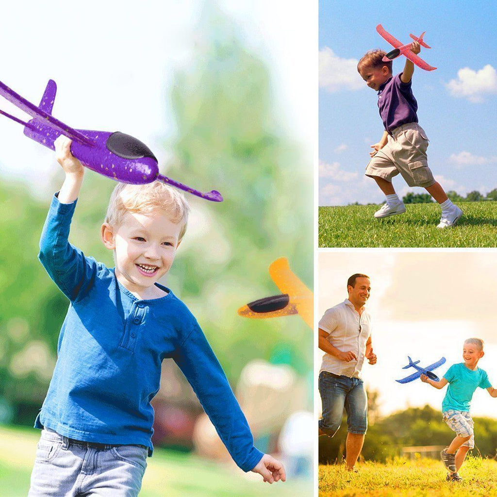 🔥Hot Sale🔥Foam Plastic Flying Glider Airplane(2PCS)