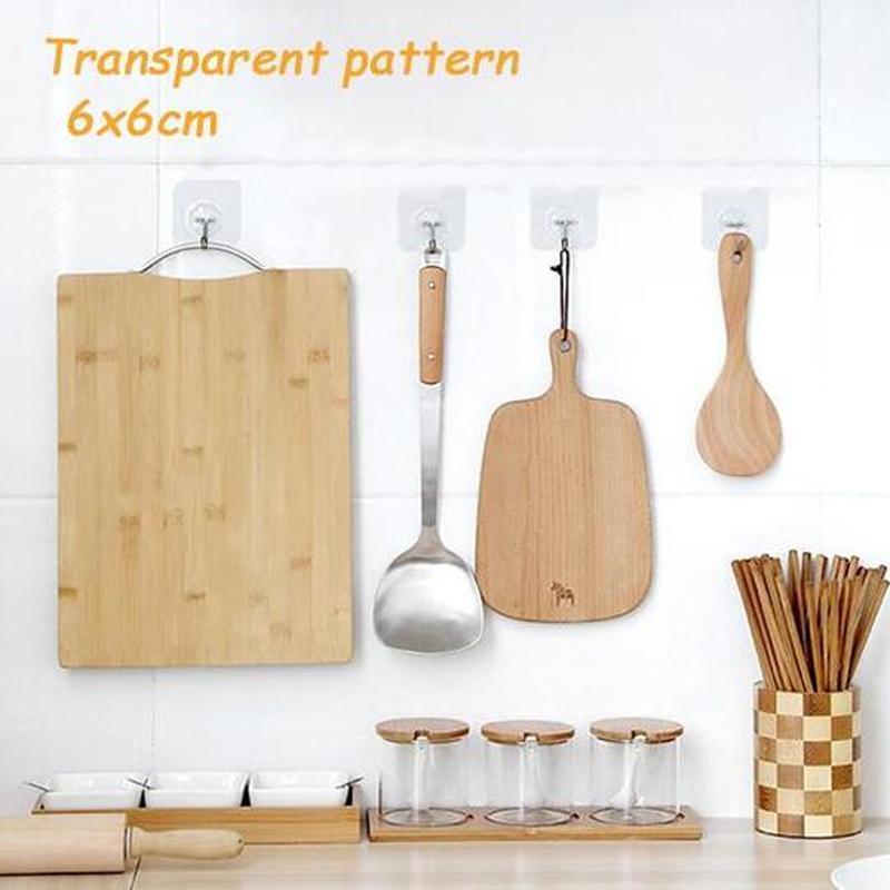 【HOT SALE】Seamless Adhesive Hook ( 10/20/30 Pcs)