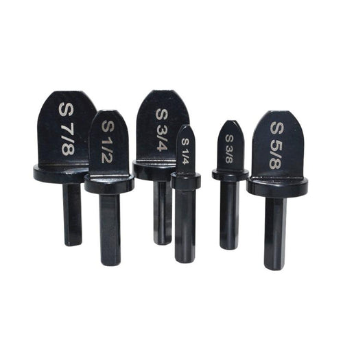 Flaring tool bit set1/4” 3/8” 1/2” 5/8” 3/4” 7/8 bits