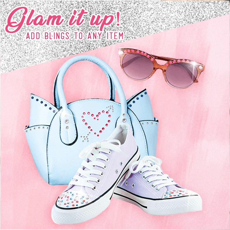 Hair Bling Stapler - Shining Bling Diamond Hair Sparkle Stapler Machine