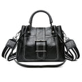 Archaistic bucket bag