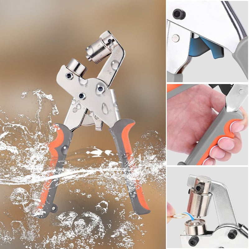 Eyelet Pliers for Tarpaulins （With 500*sets of eyelets）