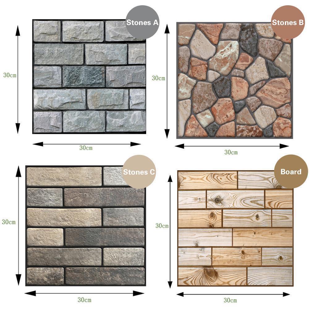 (🔥New Year Promotion) 3D Mosaic Tile Self-adhesive Stickers